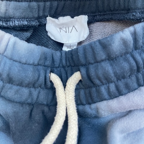 Nia High Waisted Drawstring Tie-Dye Coordinating Slim Sweatpants - Picture 2 of 4